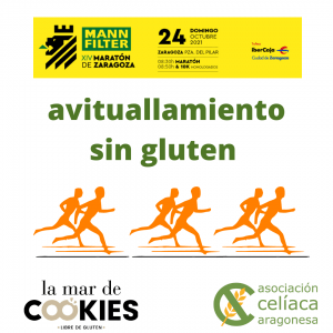 Avituallamiento sin gluten para CELIRUNNERS