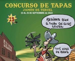 Tapas sin gluten en el Concurso de Tapas de Jamón de Teruel