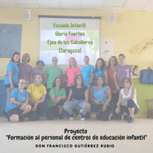 Formación al personal de Escuelas Infantiles de Aragón