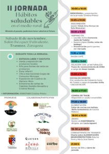II Jornada de hábitos saludables en el medio rural celebrada en Trasmoz