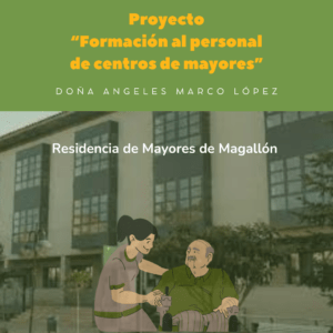 Proyecto «Formación al personal de centros de mayores»