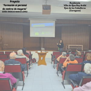 Proyecto «Formación al personal de centros de mayores»