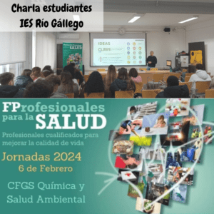 Jornadas de Salud IES Río Gállego. Zaragoza