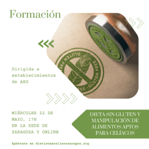 Formacion para la red de Aragón sin gluten