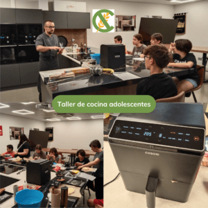 Taller de cocina con adolescentes