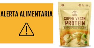 Alerta por presencia de gluten en proteína en polvo procedente de Portugal