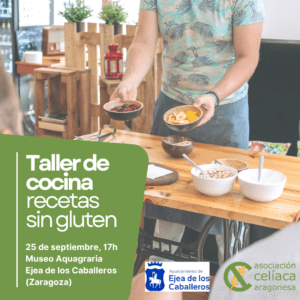 Taller de cocina en Ejea de los Caballeros (Zaragoza)