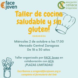 Taller de cocina «Recetas saludables para jóvenes»