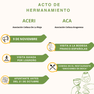 Acto de hermanamiento, ACERI y ACA