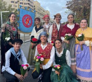 FACE Joven en la Ofrenda de Flores a la Virgen del Pilar