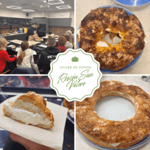 Taller de cocina Roscón de San Valero