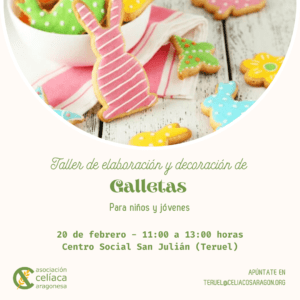 Taller de cocina para niños y jóvenes en Teruel