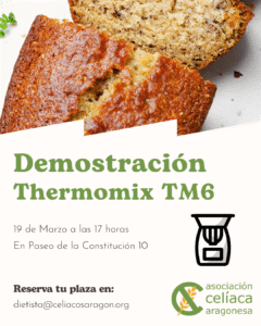 Demostración de Thermomix TM6 sin gluten