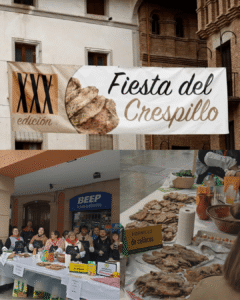 XXX edición de la Fiesta del Crespillo en Barbastro (Huesca)