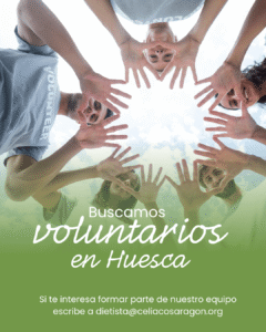 Buscamos voluntarios en Huesca