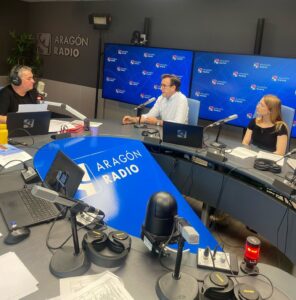 Nuestra dietista visita Aragón Radio