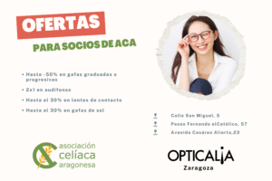 Oferta en Opticalia para socios de ACA