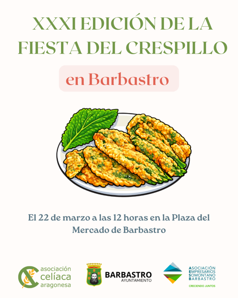 XXXI edición de la Fiesta del Crespillo en Barbastro (Huesca)