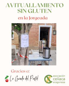 Avituallamiento Sin Gluten en la Jorgeada