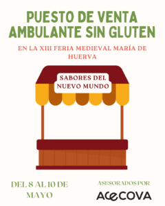 Opciones para personas celíacas en la Feria Medieval de María de Huerva