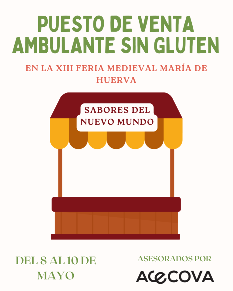 Opciones para personas celíacas en la Feria Medieval de María de Huerva