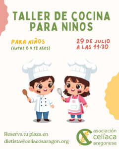 Taller de cocina para niños 