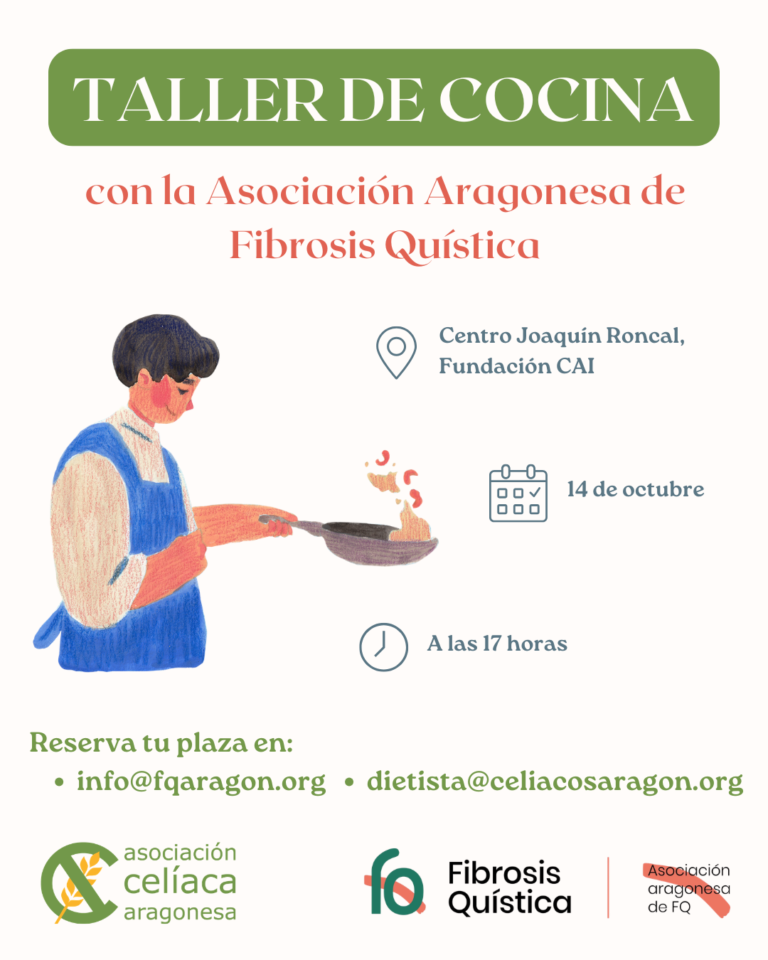 Taller de cocina con la Asociación de Fibrosis Quística